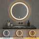 Oglindă LED pentru baie 15W Wood Round CCT
