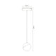 Spot LED seria ET16 10W pentru pista magnetica Negru 48V