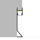 Profil din aluminiu Ska lacuit negru - 2 metri - imagine 4