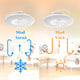 Ventilator de tavan cu LED Line