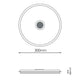 Plafon LED Magic 25W RGB+CCT