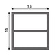 Carcasa Silicon Cube II 15X15 Pentru Benzi LED - 20 metri