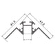 Profil aluminiu Pich - 2 metri