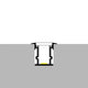 Profil din aluminiu - 2 metri