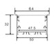Profil din aluminiu Epyf - 2 metri