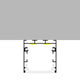 Profil de aluminiu Fate - 2 metri