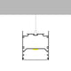 Profil din aluminiu Wef - 2 metri