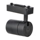 Spot LED CCT Clean 30W negru pentru sina monoafazata No Ficker
