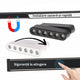 Spot LED Linéaire Seria ET16 6W pentru șină magnetică Negru 48V