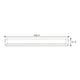 Spot LED Lounge Seria ET16 16W pentru pista magnetica Negru 48V