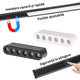 Spot LED pentru hol Seria ET16 6W pentru pista magnetica Negru 48V