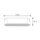 Spot LED pentru hol Seria ET16 6W pentru pista magnetica Negru 48V