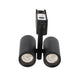 Spot LED seria ET16 8W*2 pentru pista magnetica Negru 48V
