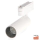 Spot LED Seria ET16 15W pentru pista magnetica Negru 48V