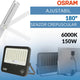 Proiector proiector LED solar 150W Milano - imagine 2