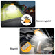 Proiector solar portabil LED cu baterie Power Bank 50W