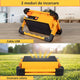 Proiector solar portabil LED cu baterie Power Bank 50W