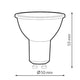 Bec LED reglabil GU10 Next Plus 6W - imagine 3