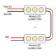 Set 20 module din 3 LED-uri Samsung SMD 220V AC 2W