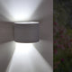 Aplică de perete LED White Round 12W IP54 - imagine 4