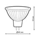 Bec LED MR16 6W 38° - imagine 3