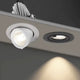 Spot cu LED-uri reglabile de 15 W cu pină albă