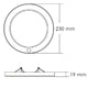 Downlight Kram LED 18W CCT