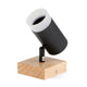 Lampă de tavan seria Black Wood 1 spot GU10