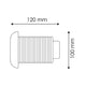 Spot LED Swin 7W pentru piscina RGBW