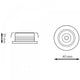 Spot LED incastrabil Didle 3W tip downlight 24 grade - imagine 2