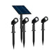 Kit de 4 spoturi LED solare cu Roxi Spike