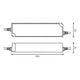 Sursa de alimentare exterior pentru benzi LED 60W 24VDC IP66