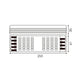 Sursa de alimentare reglabila prin APP Tuya LED 400W 24Vdc RGB+CCT