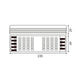 Sursa de alimentare cu reglaj Triac LED 80W 24VDC