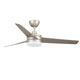 Ventilator de tavan cu LED Curve gri