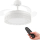 Ventilator de tavan White Aqua LED
