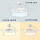 Ventilator de tavan White Aqua LED