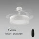 Ventilator de tavan White Aqua LED