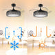 Ventilator de tavan cu LED Black Aqua