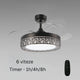 Ventilator de tavan cu LED Black Aqua