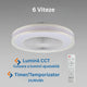 Ventilator de tavan Aero CCT+RGB LED