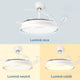 Ventilator de tavan cu LED alb Messe