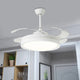 Ventilator de tavan cu LED Olga Alb