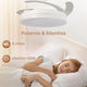 Ventilator de tavan cu LED Olga Alb