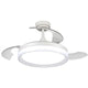 Ventilator de tavan LED Yeray alb