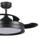 Ventilator de tavan LED Black II Yeray