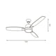 Ventilator de tavan cu LED Bass alb