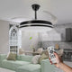 Ventilator de tavan cu LED Olga Alb