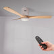 Ventilator de tavan cu LED White Energy