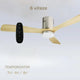 Ventilator de tavan Nickel Energy LED